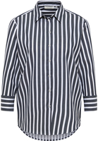 Hemdbluse in navy gestreift