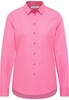 Hemdbluse in pink unifarben