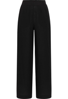 Hose in schwarz unifarben