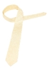 Krawatte in creme gemustert
