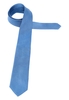 Krawatte in indigo unifarben