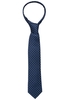 Krawatte in navy getupft