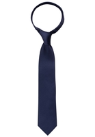 Krawatte in navy unifarben