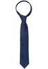 Krawatte in navy unifarben