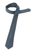 Krawatte in navy/grün strukturiert