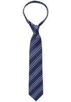 Krawatte in navy/rosa gestreift
