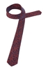 Krawatte in rusty red gemustert