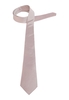 Krawatte in taupe unifarben