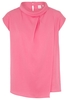 KURZARM BLUSE 1863 BY ETERNA - PREMIUM TENCEL ROSE UNIFARBEN