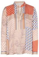 LANGARM BLUSE 1863 BY ETERNA - PREMIUM BUNT BEDRUCKT