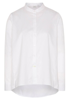 LANGARM BLUSE 1863 BY ETERNA - PREMIUM CASUAL LUXURY TWILL WEISS