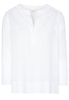 LANGARM BLUSE 1863 BY ETERNA - PREMIUM JAQUARD WEISS UNIFARBEN