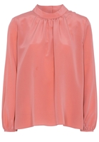 LANGARM BLUSE 1863 BY ETERNA - PREMIUM KORALLE UNIFARBEN