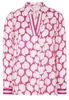 LANGARM BLUSE 1863 BY ETERNA - PREMIUM PINK/WEISS BEDRUCKT