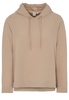 LANGARM BLUSE 1863 BY ETERNA - PREMIUM SATINGEWEBE BEIGE UNIFARBEN