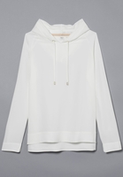 LANGARM BLUSE 1863 BY ETERNA - PREMIUM SATINGEWEBE OFFWHITE UNIFARBEN
