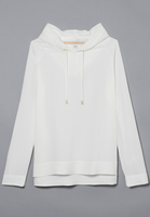 LANGARM BLUSE 1863 BY ETERNA - PREMIUM SATINGEWEBE OFFWHITE UNIFARBEN