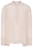 LANGARM BLUSE 1863 BY ETERNA - PREMIUM SEIDE BEIGE UNIFARBEN