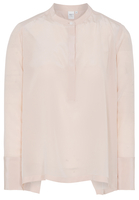 LANGARM BLUSE 1863 BY ETERNA - PREMIUM SEIDE BEIGE UNIFARBEN