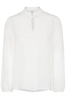 LANGARM BLUSE 1863 BY ETERNA - PREMIUM SEIDE WEISS UNIFARBEN