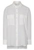 LANGARM BLUSE 1863 BY ETERNA - PREMIUM SEIDE WEISS UNIFARBEN