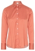 LANGARM BLUSE 1863 BY ETERNA - PREMIUM SLIM FIT PINK/WEISS BEDRUCKT