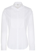 LANGARM BLUSE 1863 BY ETERNA - PREMIUM SLIM FIT STRETCH WEISS