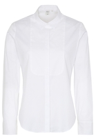 LANGARM BLUSE 1863 BY ETERNA - PREMIUM SLIM FIT STRETCH WEISS