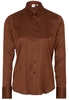 LANGARM BLUSE 1863 BY ETERNA - PREMIUM SLIM FIT VISKOSE-MISCHUNG