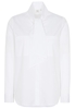 LANGARM BLUSE 1863 BY ETERNA - PREMIUM STRETCH WEISS UNIFARBEN