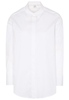 LANGARM BLUSE 1863 BY ETERNA - PREMIUM STRETCH WEISS UNIFARBEN