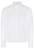 LANGARM BLUSE 1863 BY ETERNA - PREMIUM STRETCH WEISS UNIFARBEN