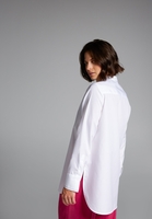 LANGARM BLUSE 1863 BY ETERNA - PREMIUM STRETCH WEISS UNIFARBEN
