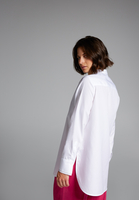 LANGARM BLUSE 1863 BY ETERNA - PREMIUM STRETCH WEISS UNIFARBEN