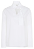 LANGARM BLUSE 1863 BY ETERNA - PREMIUM STRETCH WEISS UNIFARBEN