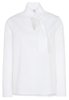 LANGARM BLUSE 1863 BY ETERNA - PREMIUM STRETCH WEISS UNIFARBEN