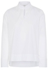 LANGARM BLUSE 1863 BY ETERNA - PREMIUM STRETCH WEISS UNIFARBEN