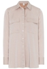 LANGARM BLUSE 1863 BY ETERNA - PREMIUM TENCEL BRAUN UNIFARBEN