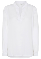 LANGARM BLUSE 1863 BY ETERNA - PREMIUM TENCEL WEISS UNIFARBEN