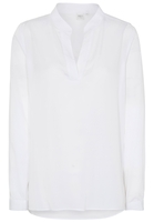 LANGARM BLUSE 1863 BY ETERNA - PREMIUM TENCEL WEISS UNIFARBEN