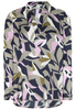 LANGARM BLUSE 1863 BY ETERNA - PREMIUM VISKOSE MARINE/ROSE/BEIGE