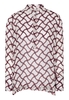 LANGARM BLUSE 1863 BY ETERNA - PREMIUM WEISS/PINK/SCHWARZ BEDRUCKT