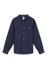 Linen Shirt in midnight unifarben