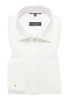MODERN FIT Cover Shirt in beige unifarben