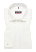 MODERN FIT Cover Shirt in beige unifarben