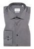MODERN FIT Cover Shirt in grau unifarben