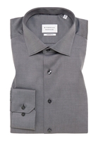 MODERN FIT Cover Shirt in grau unifarben