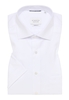 MODERN FIT Cover Shirt in weiß unifarben