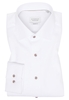 MODERN FIT Cover Shirt in weiß unifarben