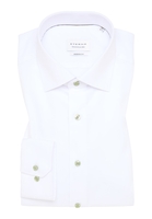 MODERN FIT Cover Shirt in weiß unifarben